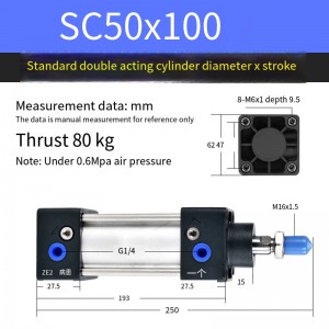 Pneumatic Cylinder, Cylinder, SC