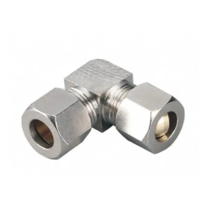 Pneumatic right angle ferrule joint