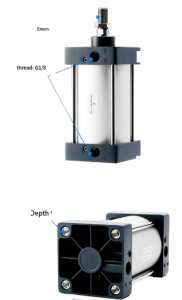 Pneumatic Cylinder, Cylinder, SC